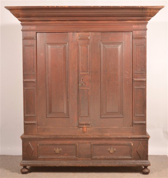 Late 18th Century Hudson Valley Gumwood Kas. (1 of 4)