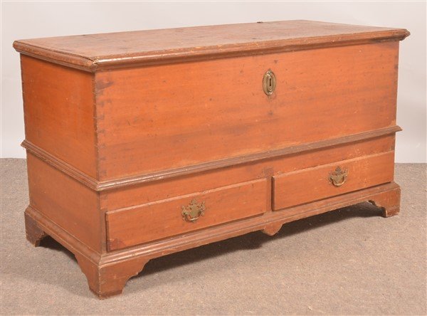 PA Late 18th/Early 19th Century Dower Chest. (1 of 3)