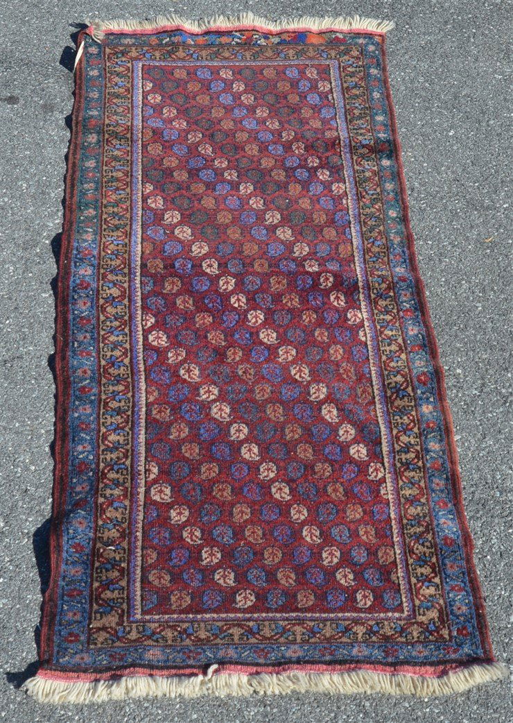 Antique Floral Pattern Oriental Runner. (1 of 4)