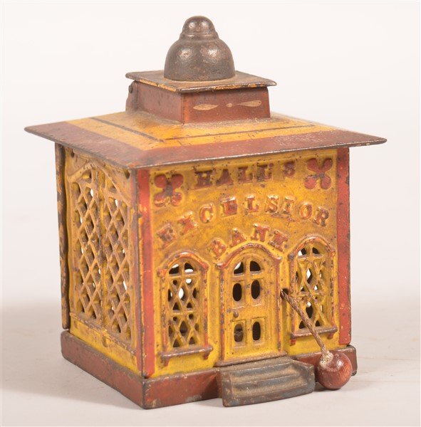 Hall's Excelsior Building Mechanical Bank. (1 of 4)