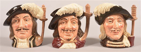 Three Large Royal Doulton Character Mugs. (1 of 2)