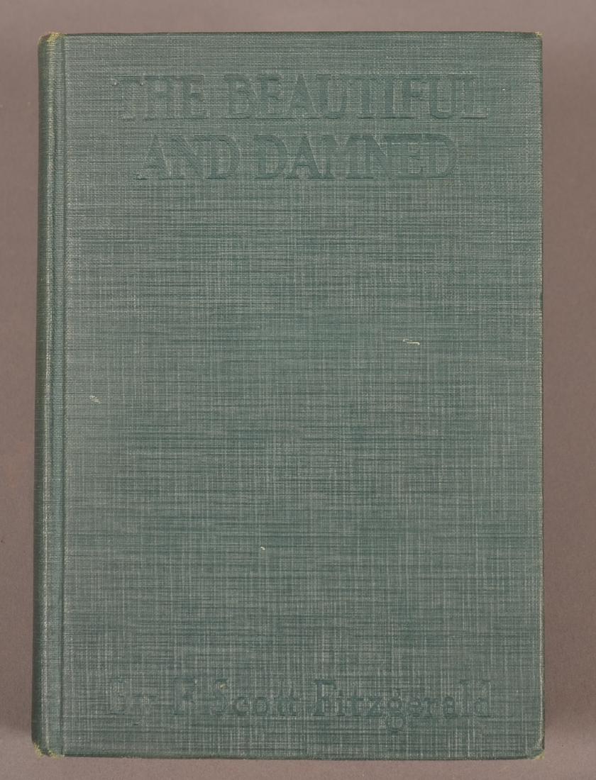 F Scott Fitzgerald's Beautiful & Damned 1st Ed (1 of 2)