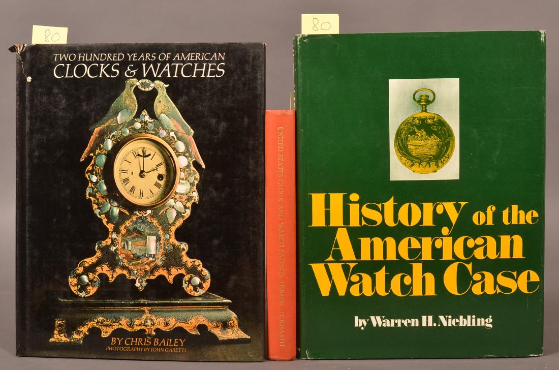 3 Books on Watches, Watch Cases & Clocks (1 of 1)