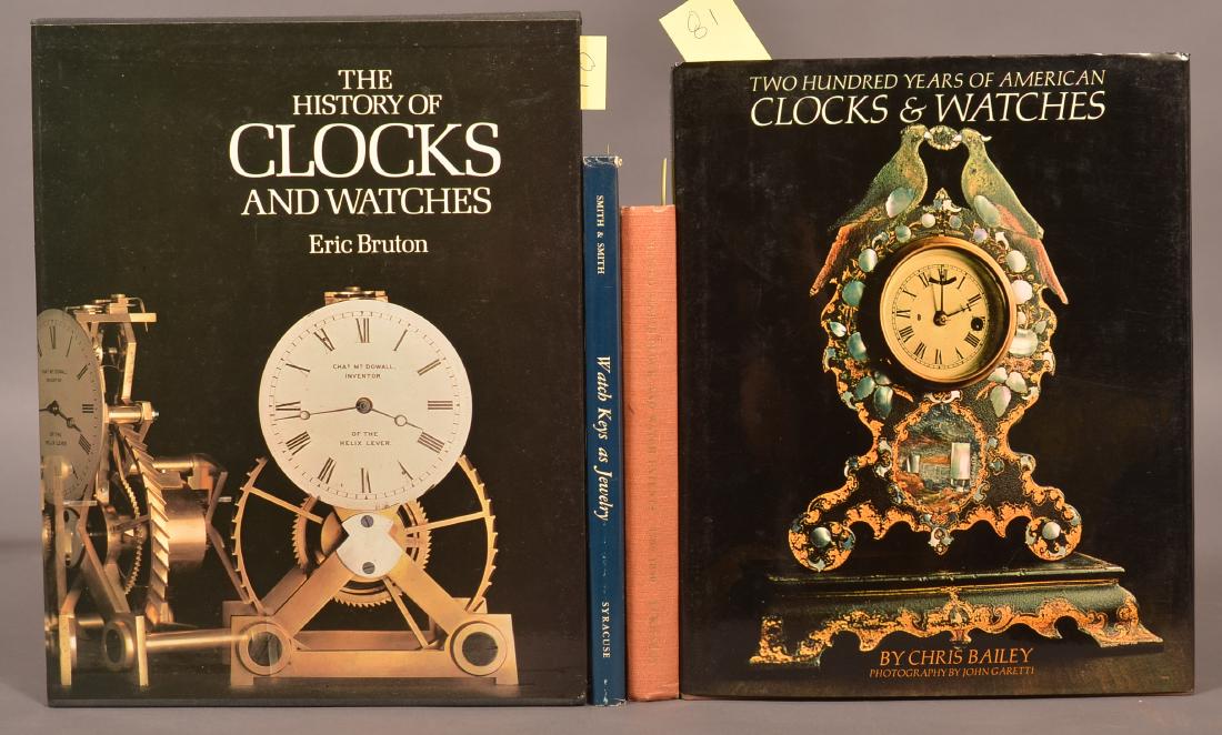 4 Books on Watch Keys, Watches & Clocks (1 of 1)