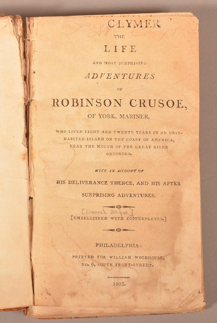 Signer George Clymer's Copy of Robinson Crusoe (1 of 2)