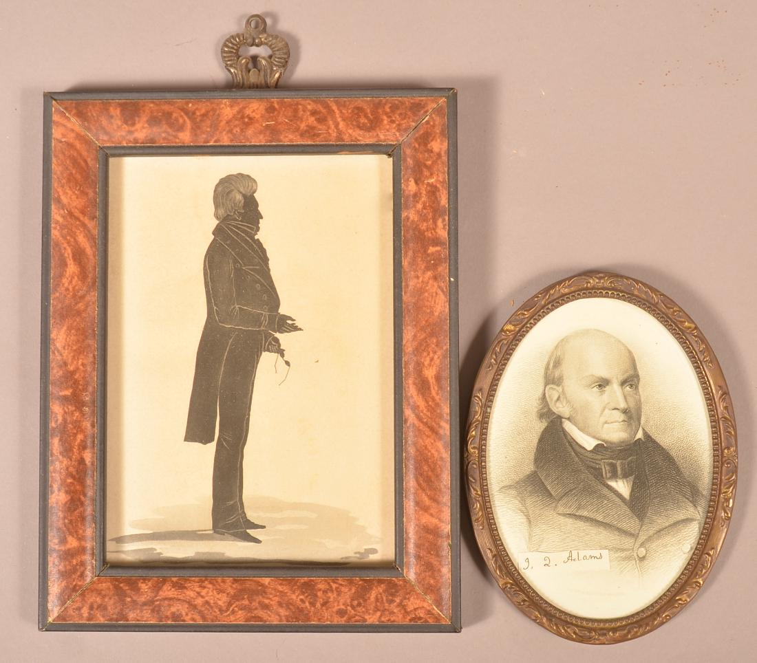 Silhouette of Andrew Jackson + Other (1 of 2)