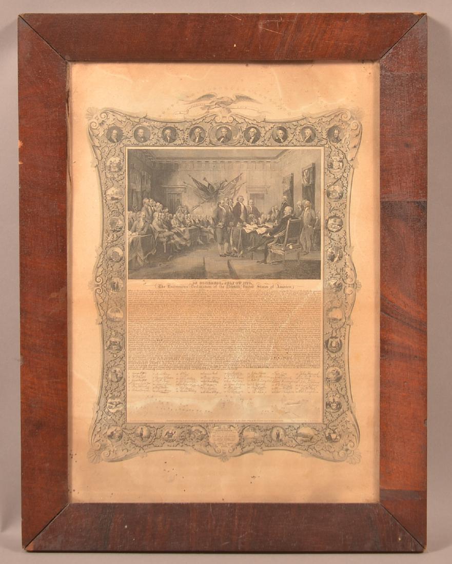 Declaration of Independence 1841 (1 of 2)