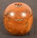 Fruitwood Apple Form Tea Caddy. - 3
