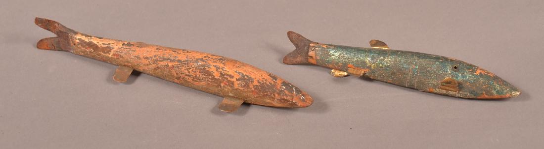2 Chautauqua Lake, N.Y. Antique Fish Decoys. (1 of 3)