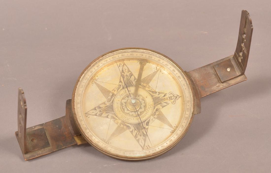 Benjamin Rittenhouse Brass Surveyor's Transit. (1 of 4)