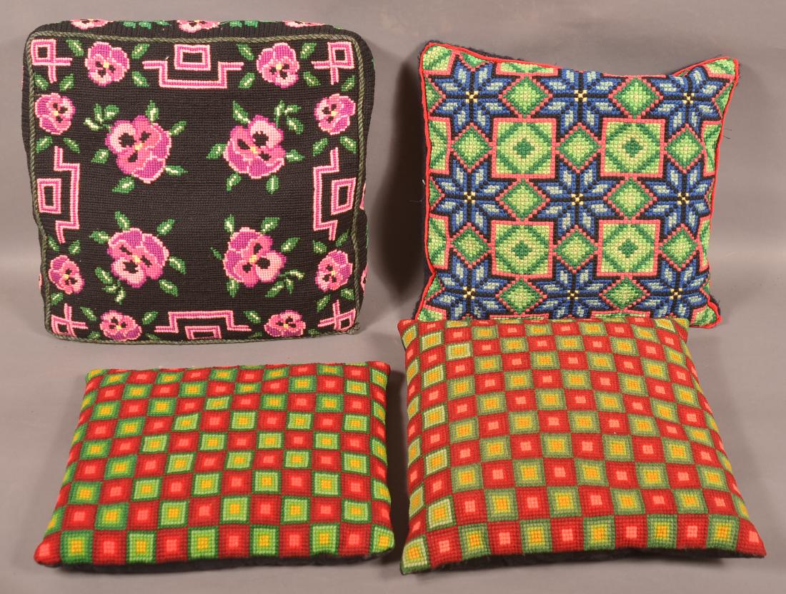 4 Vintage Lancaster Co., PA Mennonite Pillows. (1 of 2)