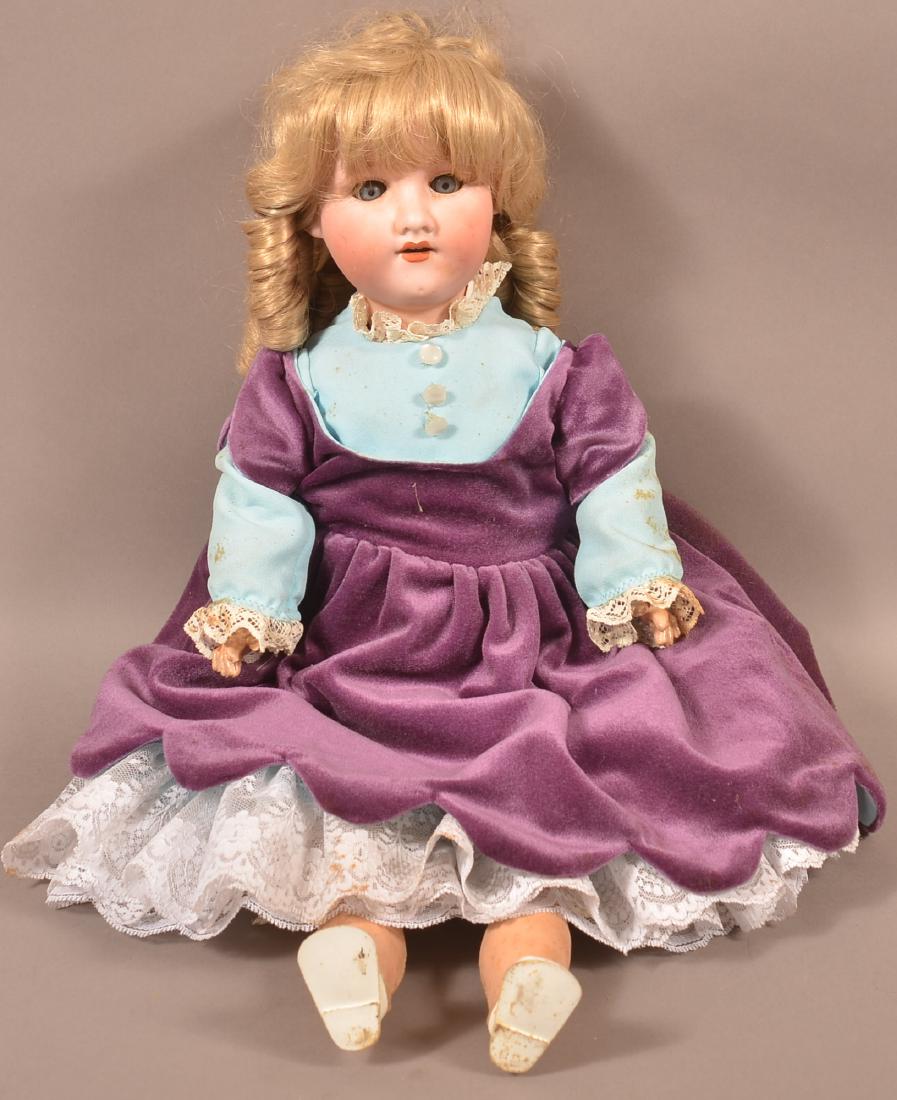 Armand Marseille Bisque Head Girl Doll. (1 of 3)