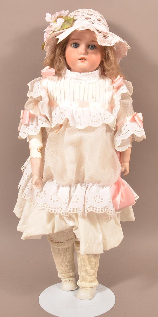 Bisque Head Girl Doll Marked A-1-M-DEP. (1 of 5)