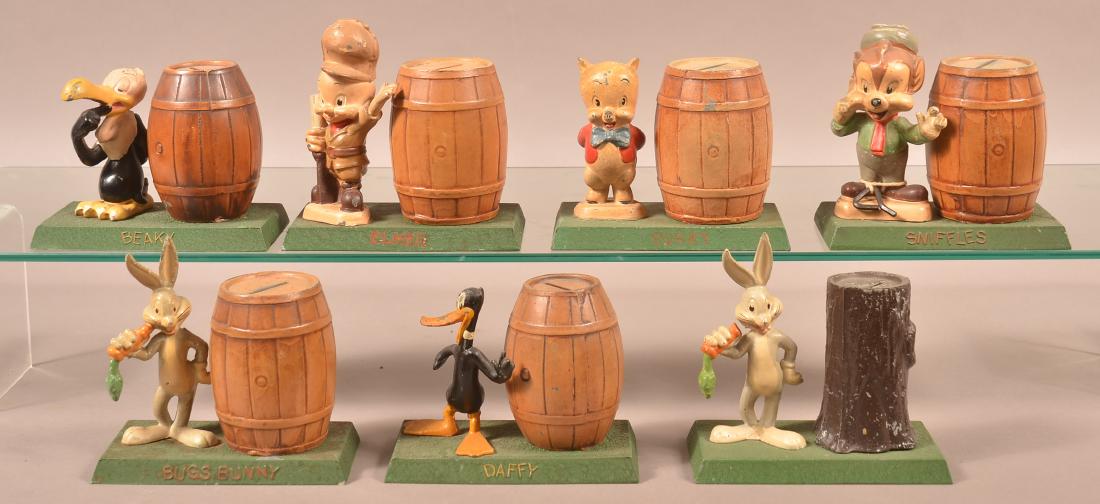 7 Warner Brothers Cartoon Character Still banks. (1 of 3)