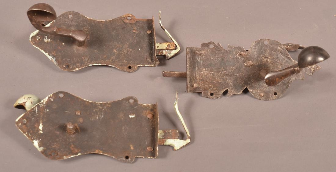 Lot of Three 18th/19th Century Iron Locks. (1 of 3)