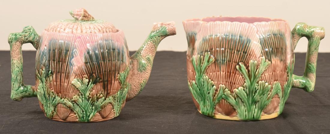 Two Pieces of Etruscan Majolica. (1 of 4)