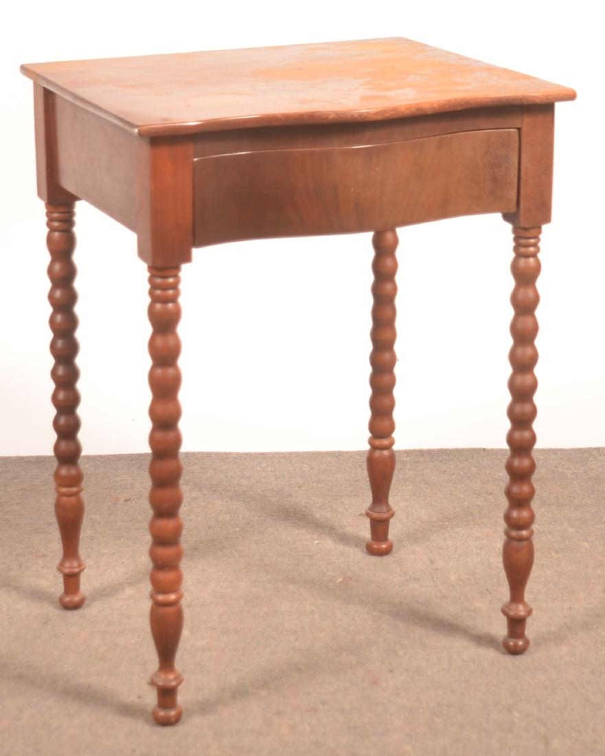 American Federal Cherry One Drawer Stand. (1 of 3)