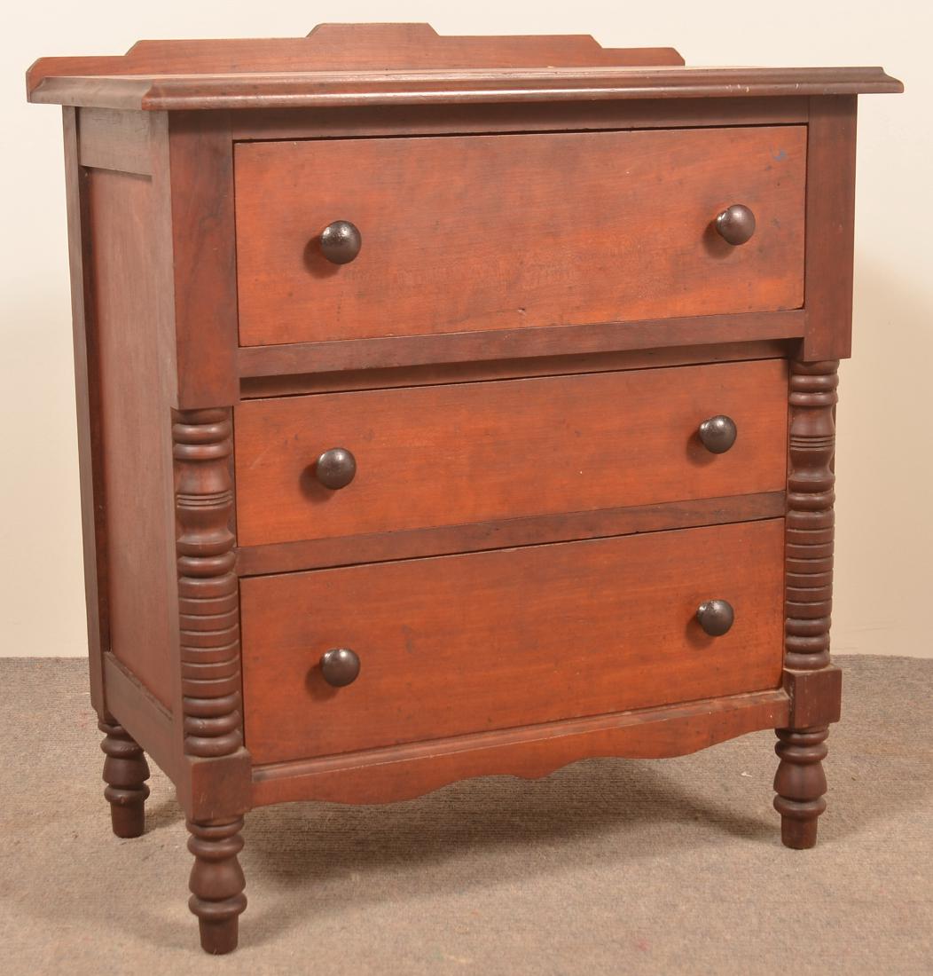 PA Empire Cherry Miniature Chest of Drawers. (1 of 2)