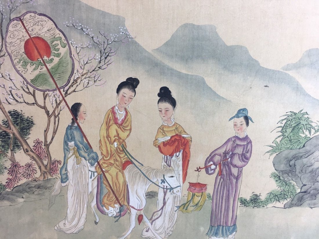 Vintage Japanese Woodblock #2: Vintage Japanese Woodblock Print Unframed. 20"X14". Shipping cost for this item within the USA is $18No pick up option for this item