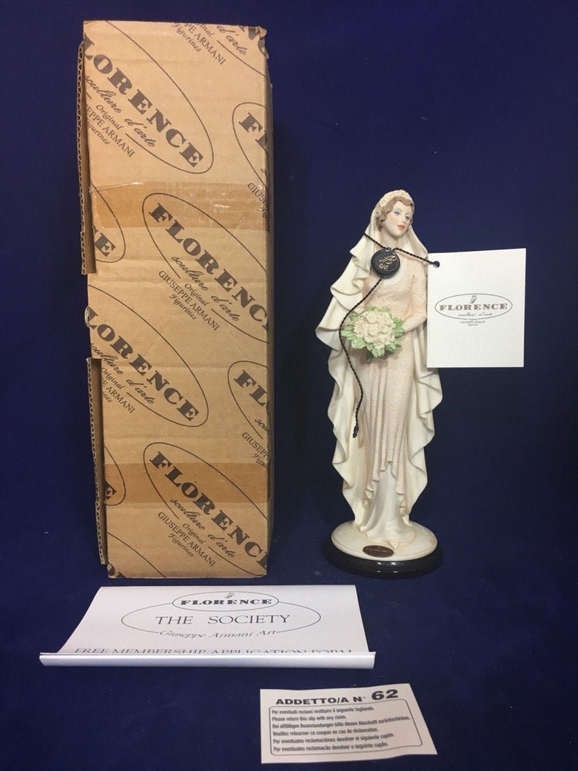 Giuseppe Armani Figurine "Our Magic Day": Giuseppe Armani Figurine "Our Magic Day" 9 1/2Â”Tall Original Florence Italy 2000. Shipping cost for this item within the USA is $25