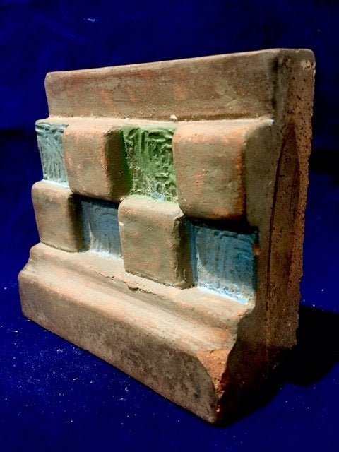 Antique unique Los Angeles batchelder Tile 4"X4": Antique unique Los Angeles batchelder Tile 4"X 4". Local shipping cost for the US lower 48 States is $20No local pick up