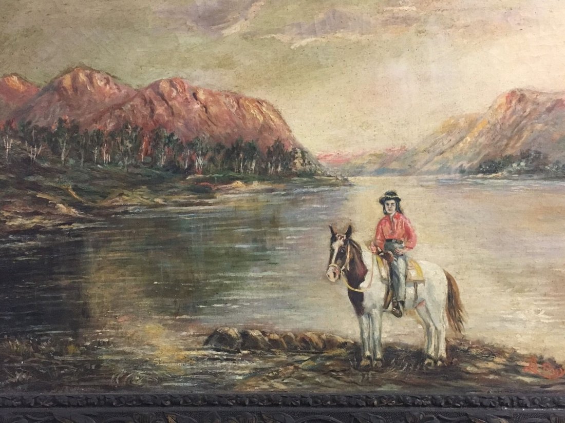 ANTIQUE SPANISH KNIGHT ON HORSE 29" X 21" OIL ON CANVAS: ANTIQUE SPANISH KNIGHT ON HORSE 29" X 21" OIL ON CANVAS. LOCAL SHIPPING COST IS $65 DUE TO COVID 19 THERE WILL BE NO PICK UP OPTION