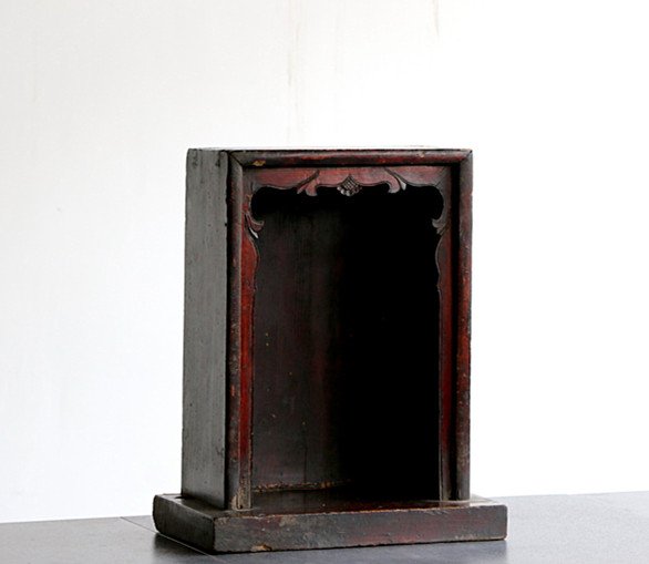 Fine Old Chinese Hardwood Carved Buddhist Shrine (1 of 6)