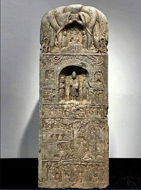 Rare Chinese Stone Carved Buddha Statue (1 of 12)