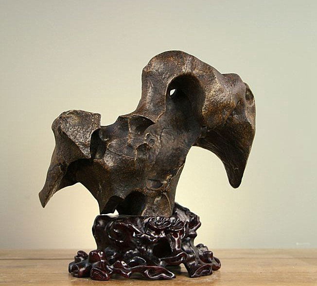 Fine Antique Chinese Taihu lake Scholar Rock Stand (1 of 4)