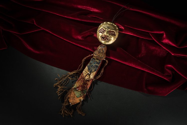 Antique Tibetan Bronze Buddha Pendant (1 of 5)