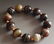 Fine Old Chinese Agate Bead Buddhist Bracelet