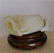 Antique Chinese Scholar White Jade Carved Water Pot - 7