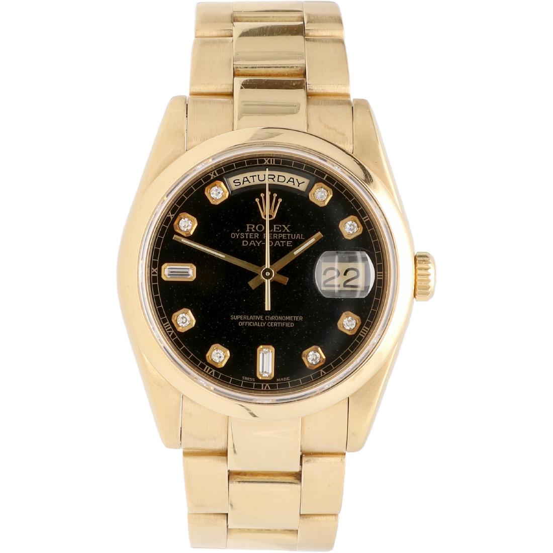 Rolex Day-Date 118208 Domed bezel - Men's watch - (1 of 9)