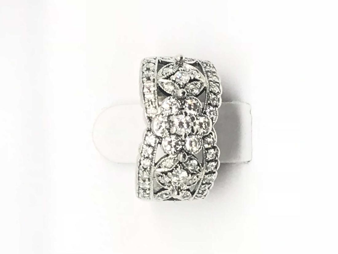 Platinum Women Diamond Ring (1 of 2)