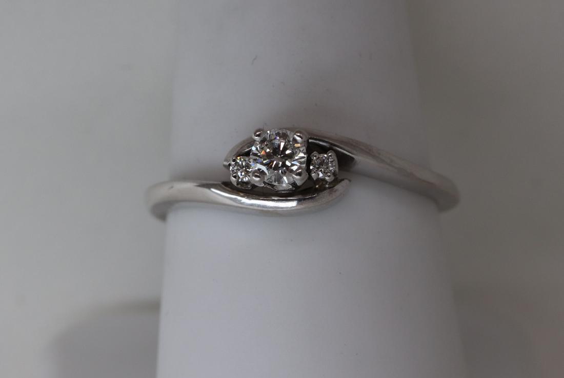 14k Engagement Diamond Ring (1 of 1)