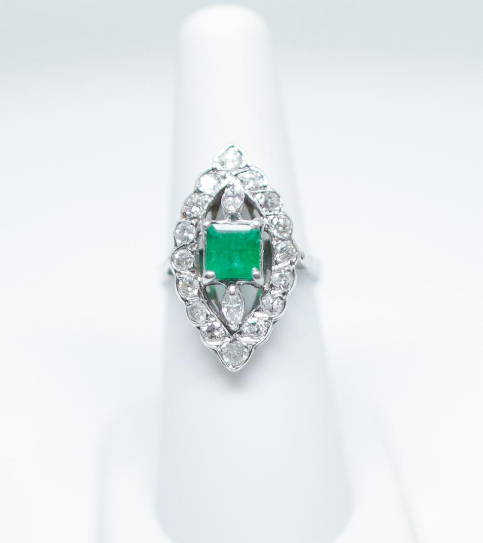 Emerald & Diamond Ring (1 of 2)