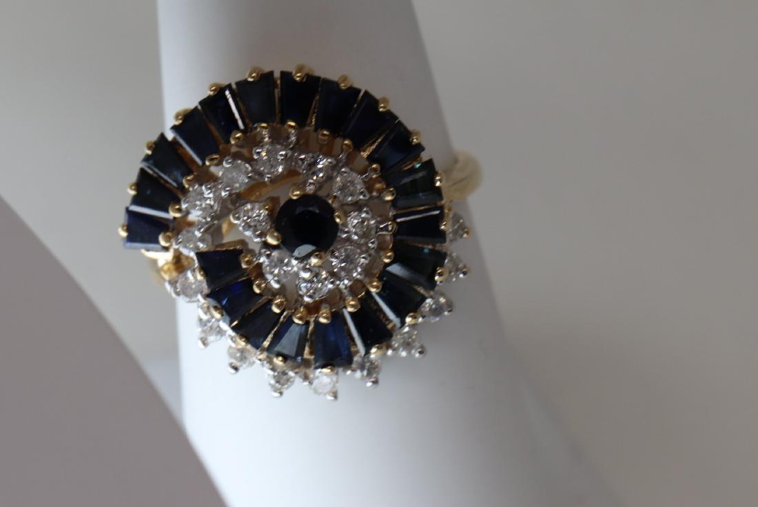 Sapphire & Diamond Ring (1 of 1)
