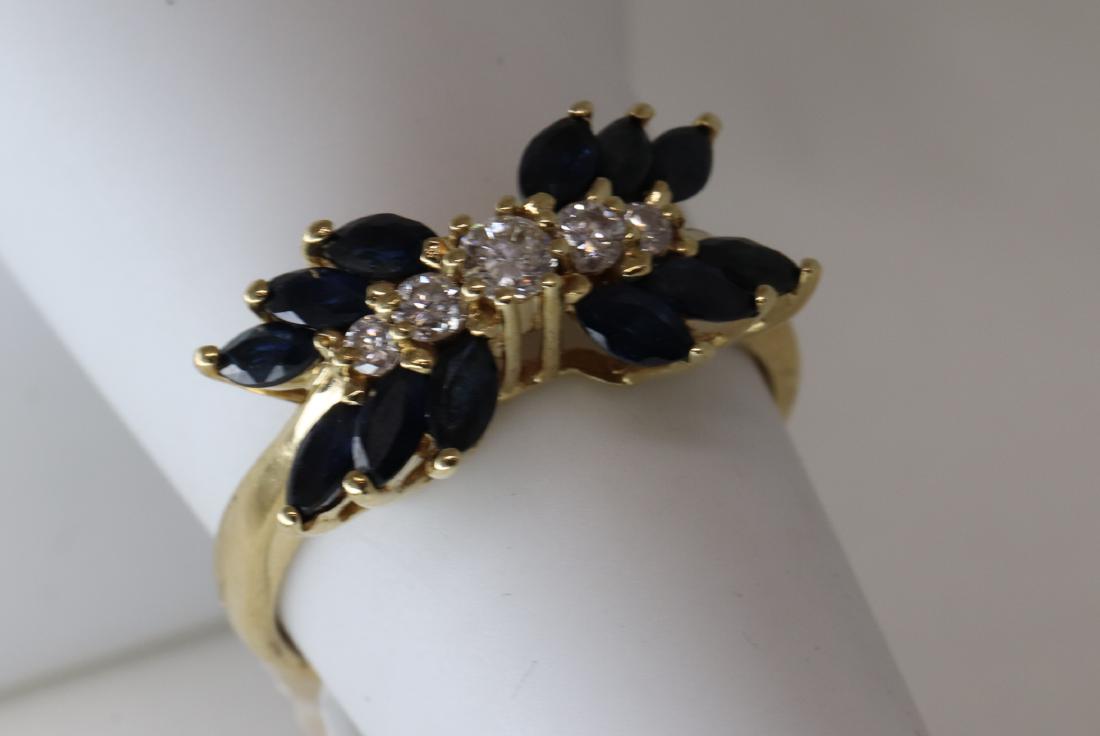 Sapphire & Diamond Ring (1 of 2)