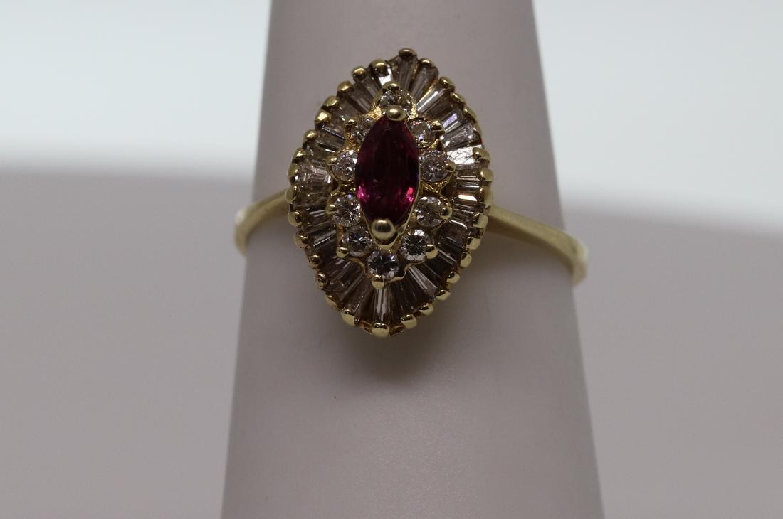 14k Ruby/Diamonds Ring (1 of 1)