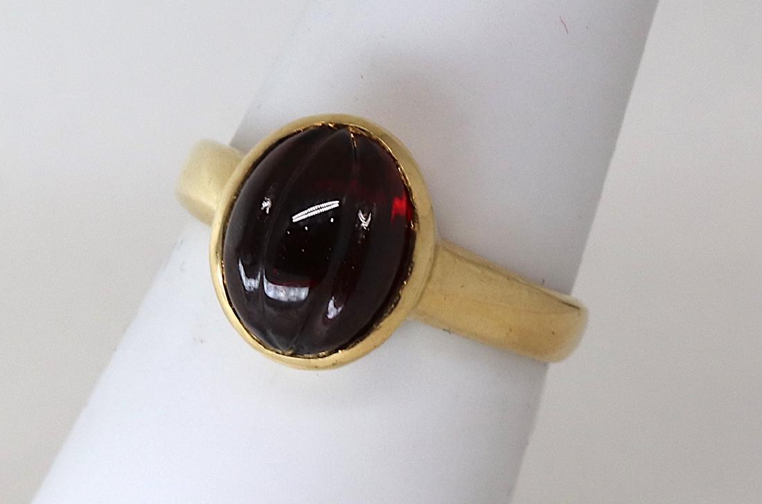 18k Garnet Ring (1 of 1)