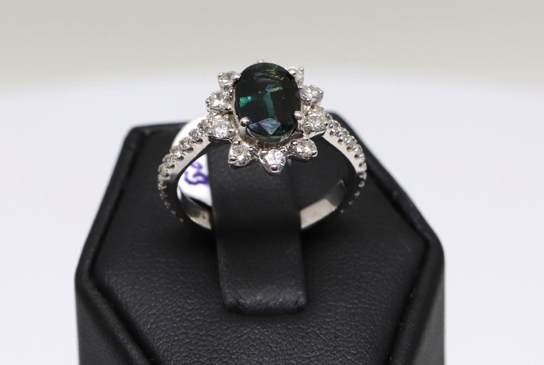 Sapphire & Diamond Ring (1 of 1)