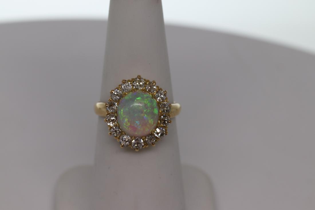 Art Deco Opal/ Diamond Ring (1 of 4)
