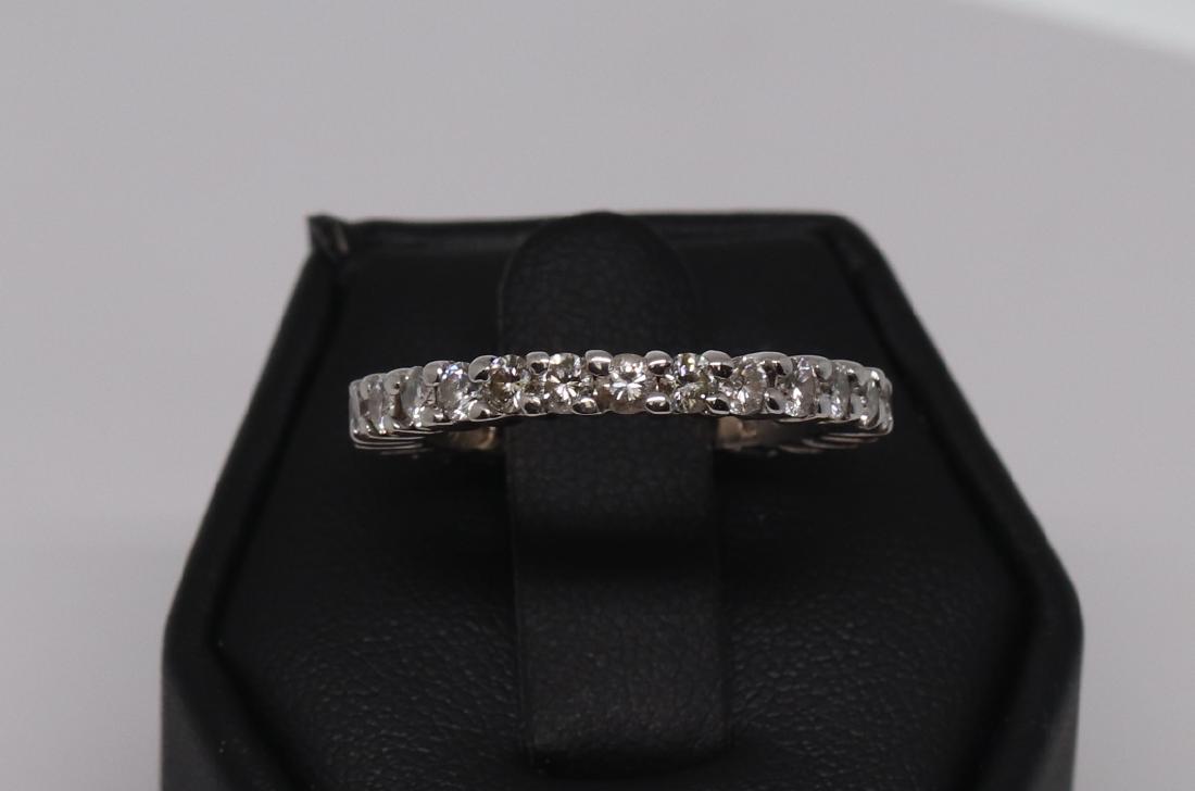18k Eternity diamond ring (1 of 3)