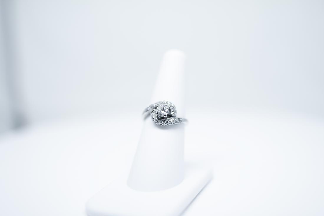 14k Vintage design diamond ring (1 of 1)