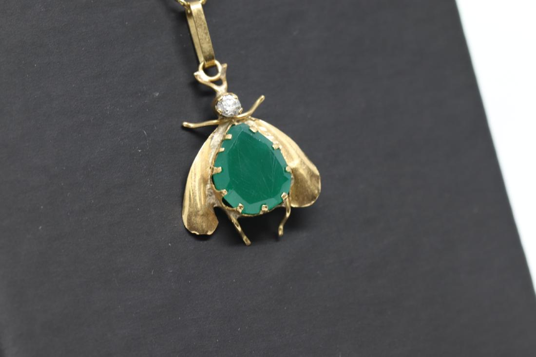 18k Emerald Butterfly Design (1 of 5)