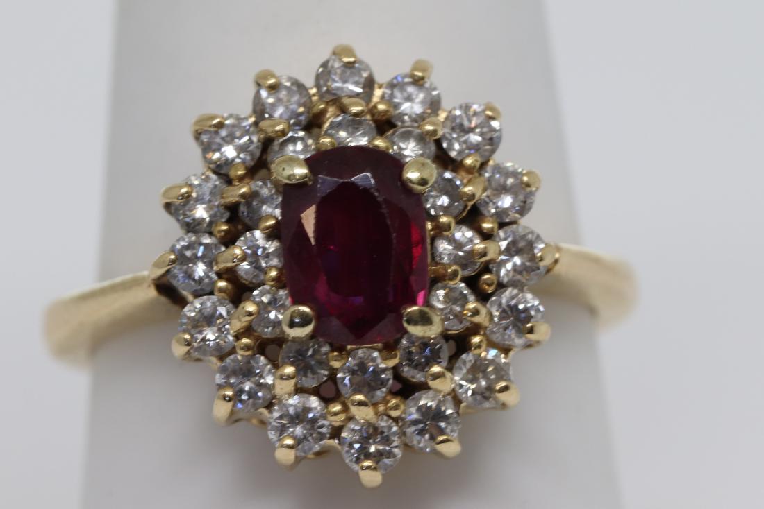 14k Ruby/Diamonds Ring (1 of 1)