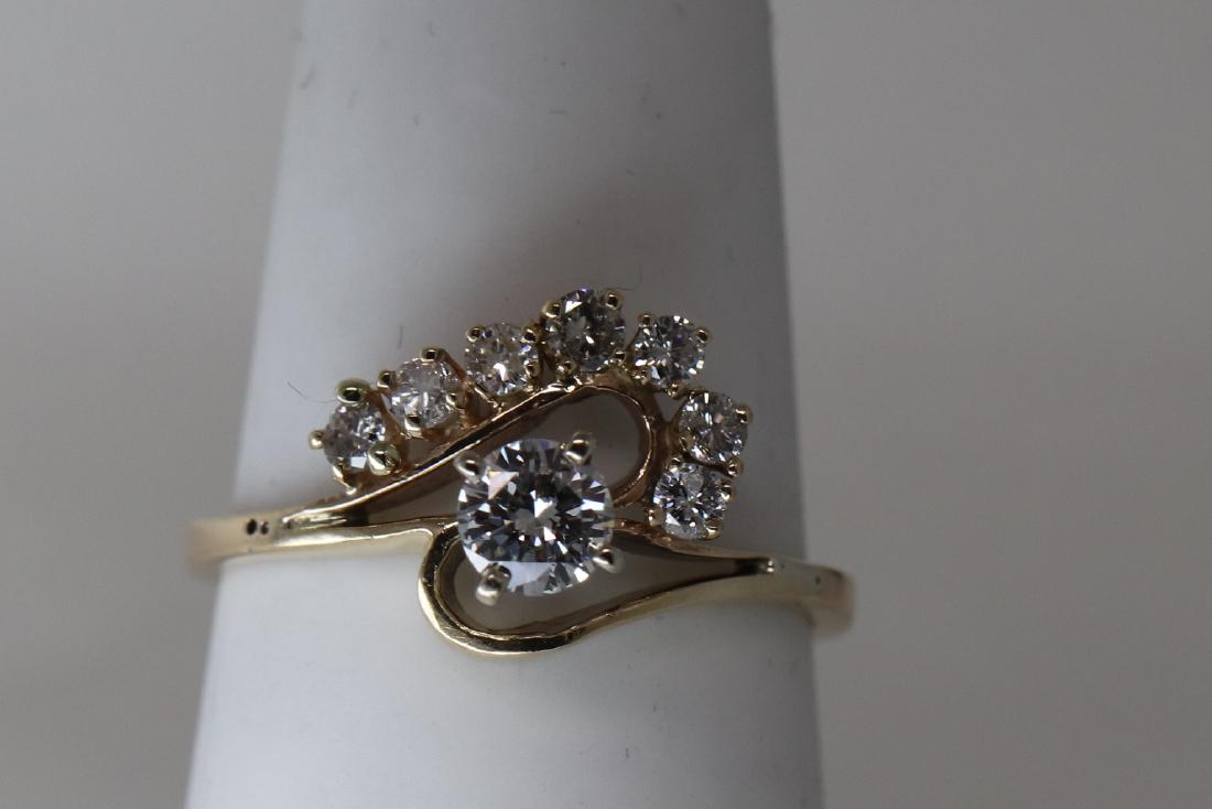 14k Women's Diamond Ring (1 of 5)