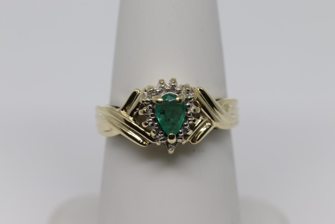 14k Emerald Ring (1 of 2)