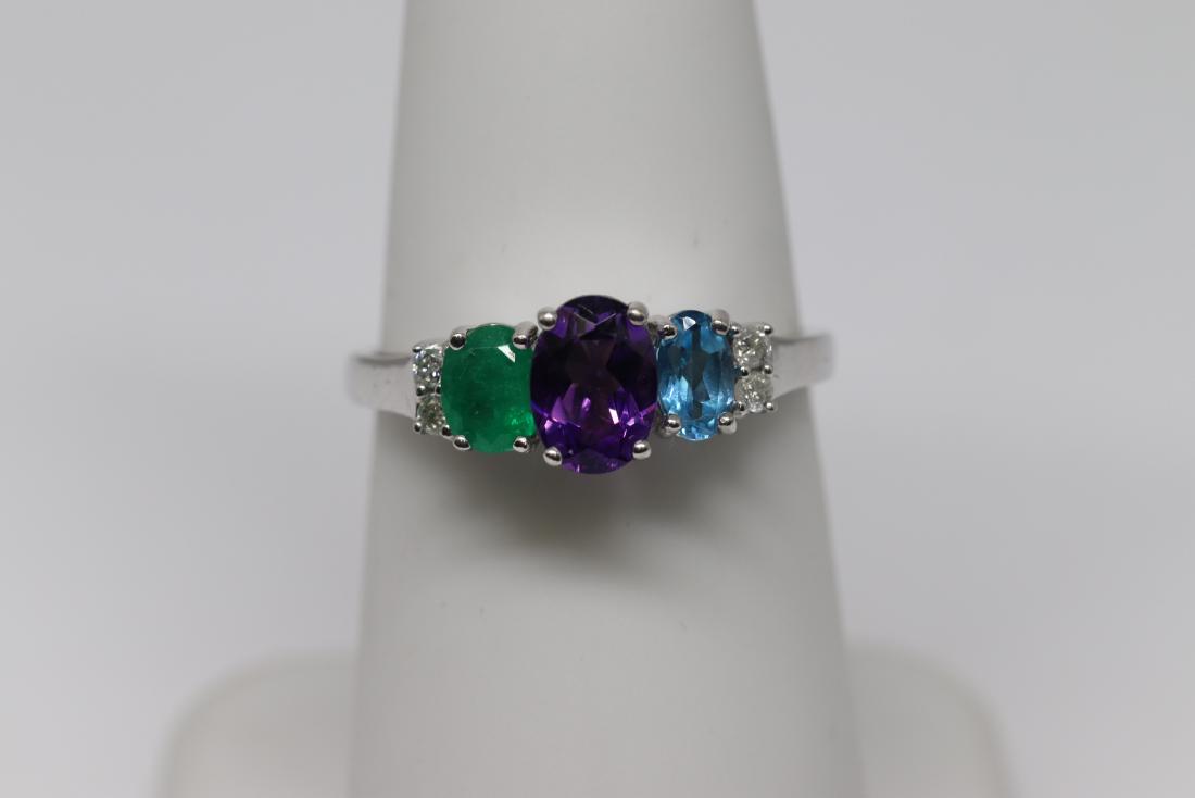 14k Multi Color Gemtones/ Diamonds (1 of 3)
