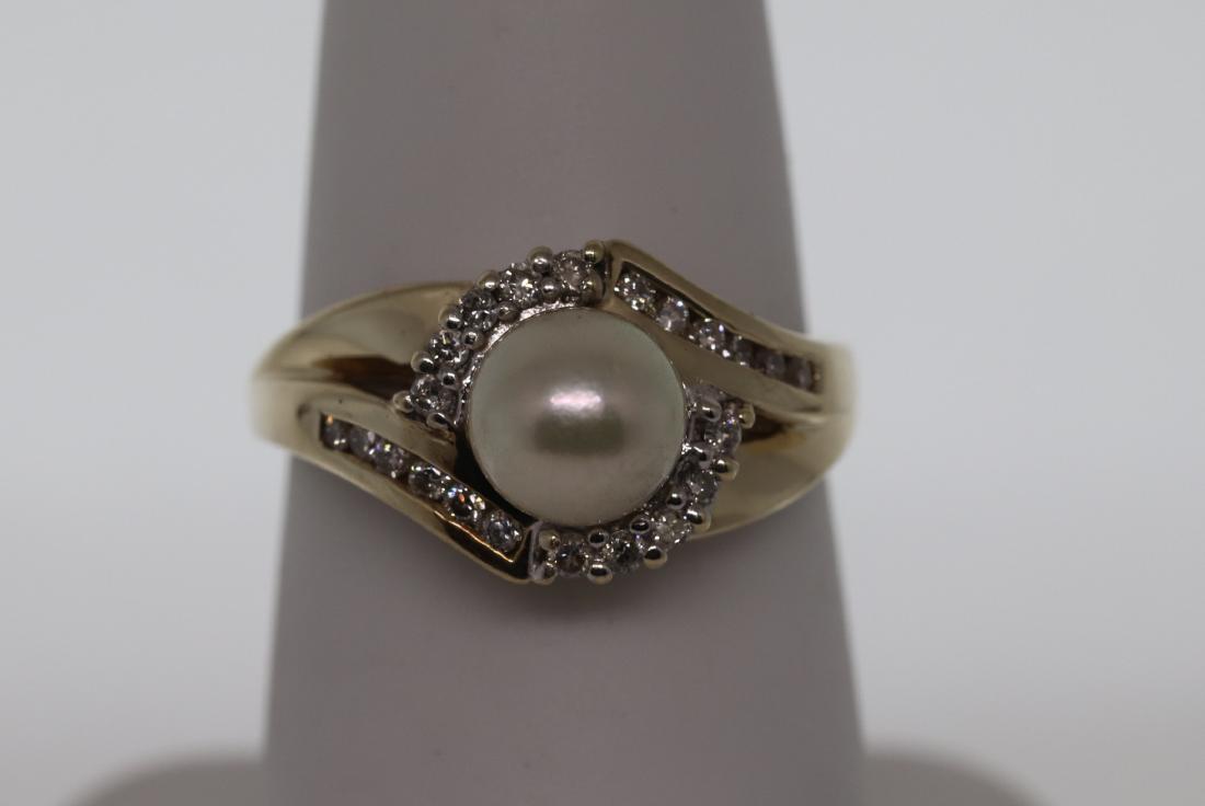 Diamonds and Pearl Ring (1 of 2)